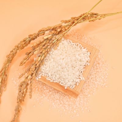 枡からあふれる白米と稲穂